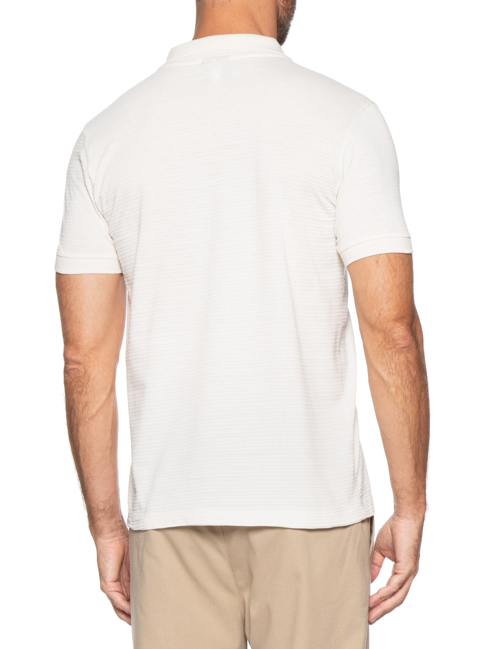 Polo Masculina Regular Bristol Branco Reserva