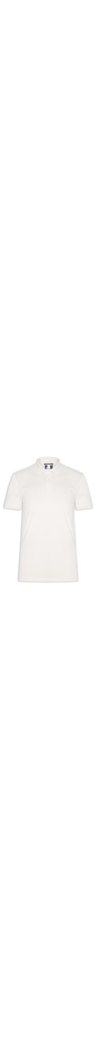 Polo Masculina Regular Bristol - Branco