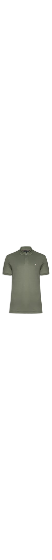 Polo Masculina Regular Fit Em Algodão Bci - Verde