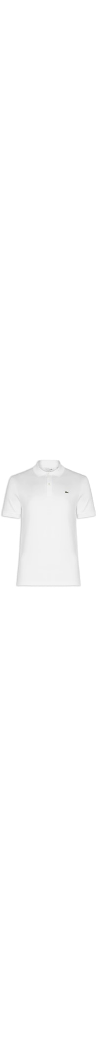 Polo Masculina Regular Fit Em Algodão Pima - Branco