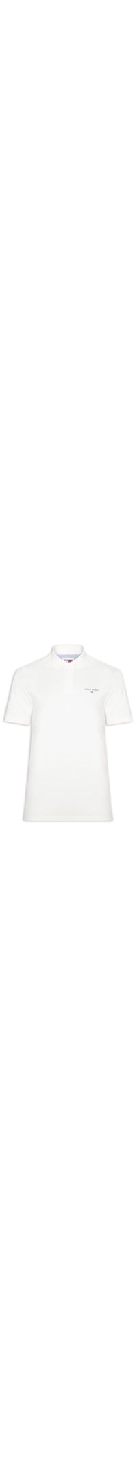 Polo Masculina Regular Fit Linear - Branco