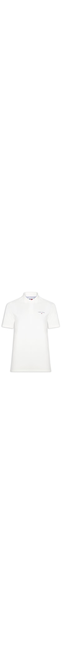 Polo Masculina Regular Fit Linear - Branco