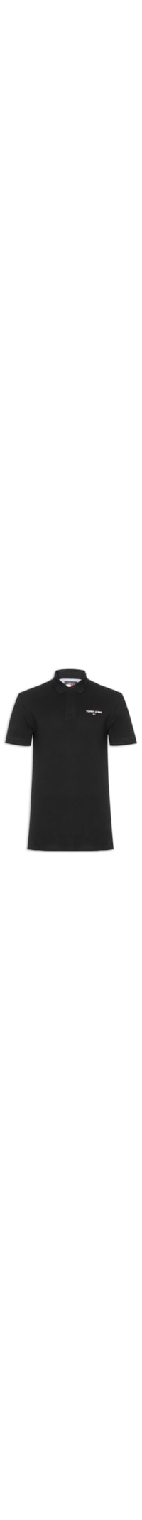Polo Masculina Regular Fit Linear - Preto
