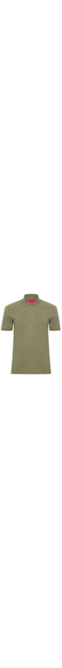 Polo Masculina Regular-Fit Logo Print Donos222 - Verde