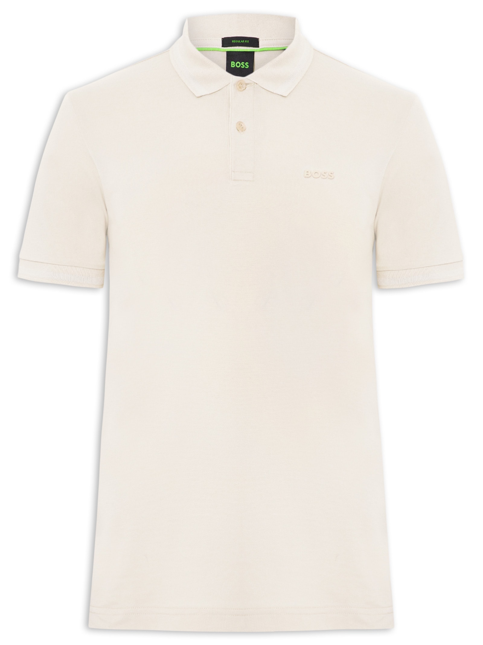 Polo Masculina Regular Fit Pio 1 – Bege Boss