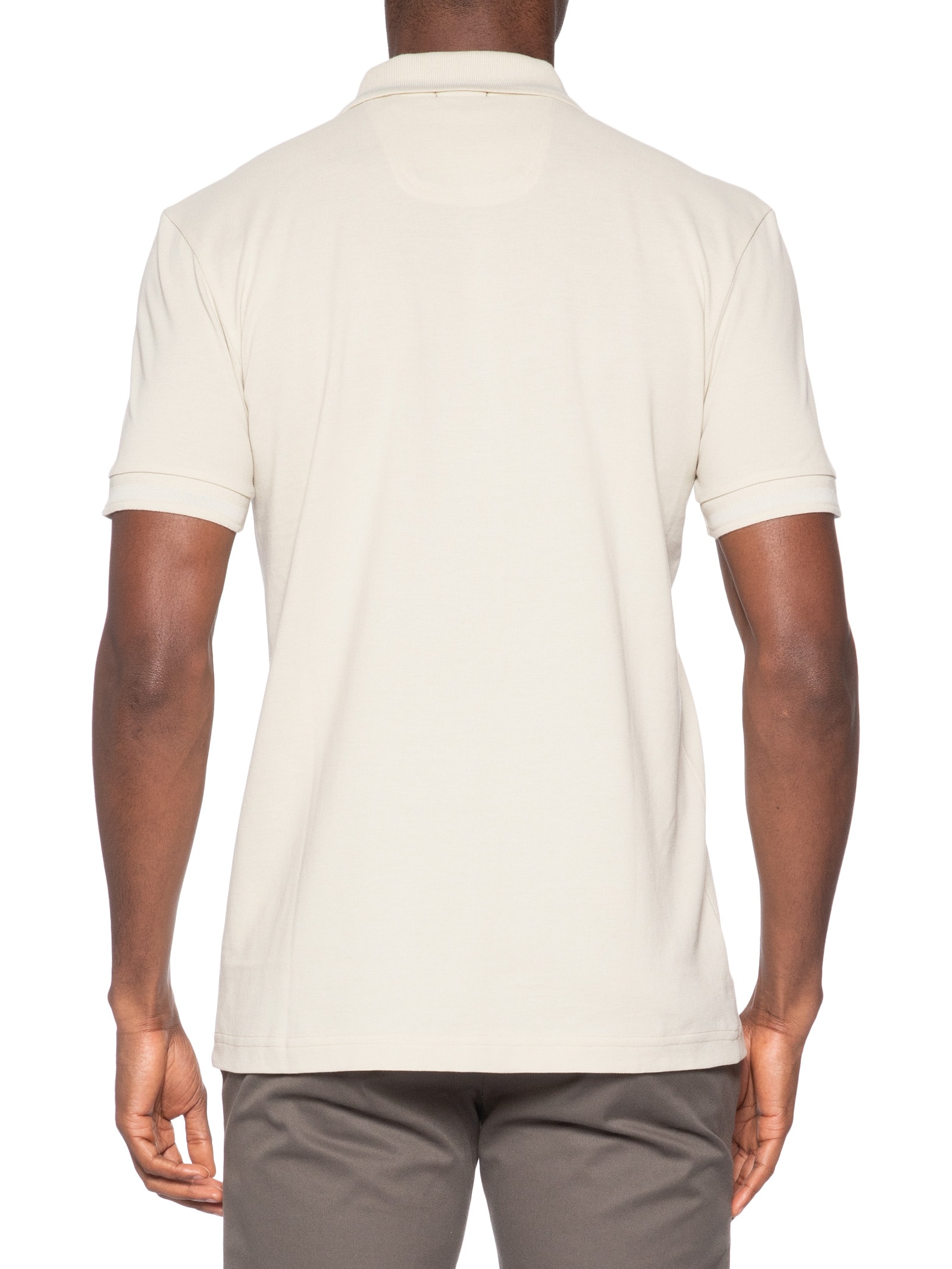 Polo Masculina Regular Fit Pio 1 – Bege Boss