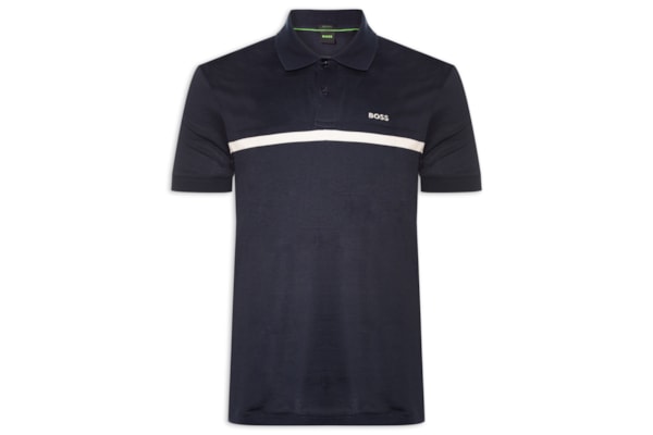 Polo Masculina Regular Fit PL Join Paddy Stripe - Azul
