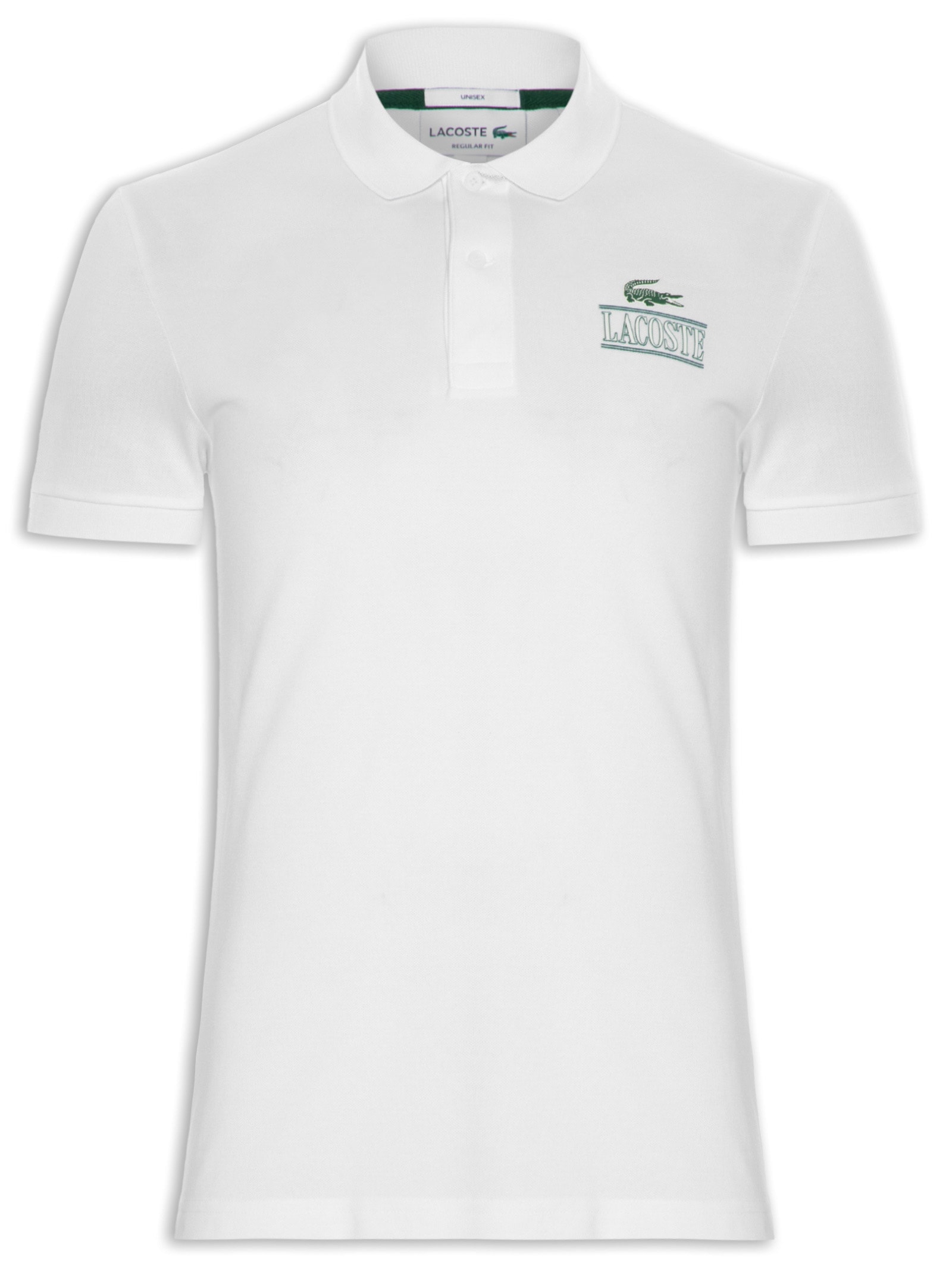 Lacoste - Polo Masculina Regular Fit Signature Em Mini Piquet