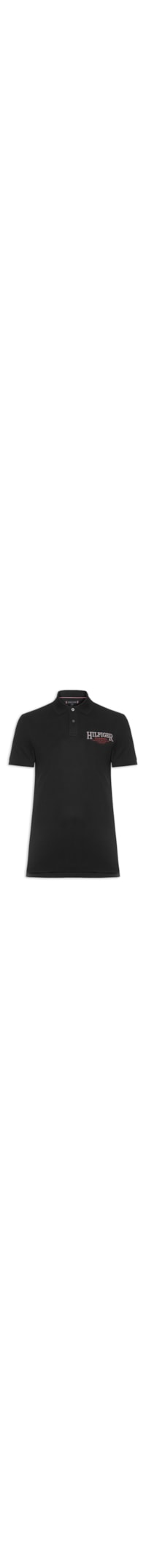 Polo Masculina Regular Fit TH Club Sport - Preto
