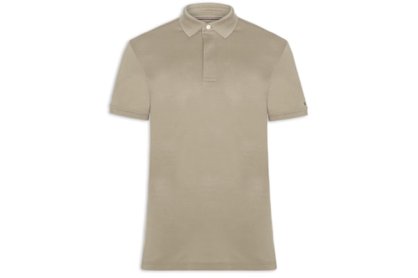 Polo Masculina Regular Fit Vista Coberta - Bege