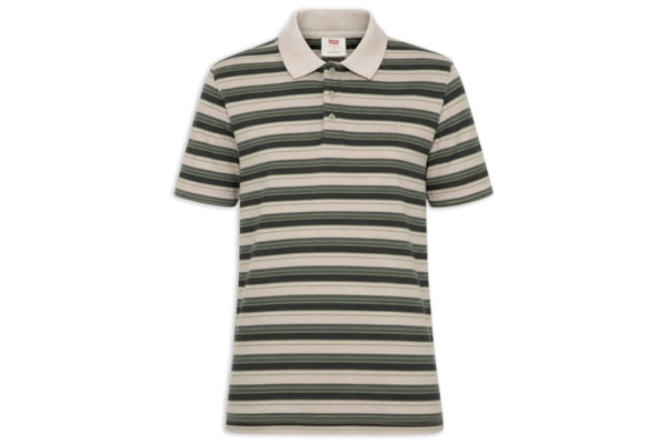 Polo Masculina Relaxed Fit Authentic - Bege