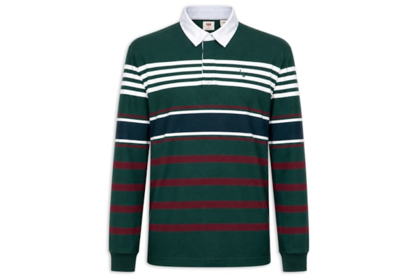 Polo Masculina Relaxed Fit Union Rugby - Verde