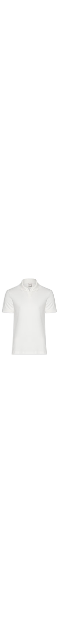 Polo Masculina Resort Regular Fit - Off White