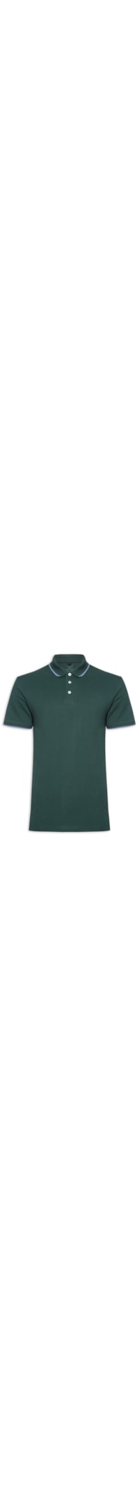 Polo Masculina Rg 2 Lines - Verde