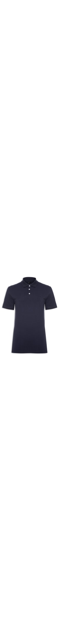 Polo Masculina Rg New Simple Basic Mrn - Azul