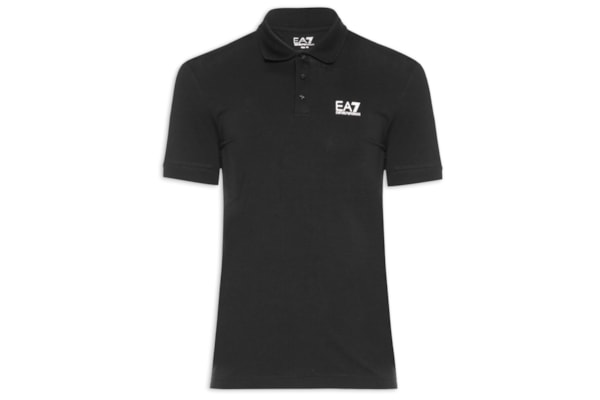 Polo Masculina Shirt - Preto