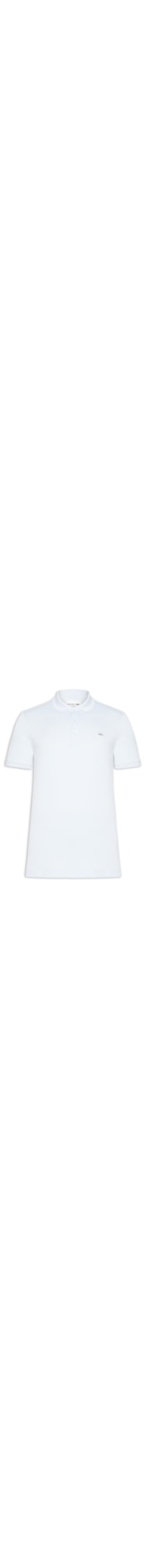 Polo Masculina Slim Fit Em Mini Piquet Stretch - Azul