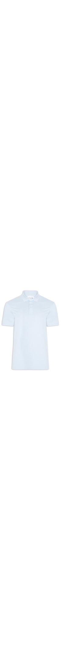 Polo Masculina Slim Fit Em Petit Piquet - Azul