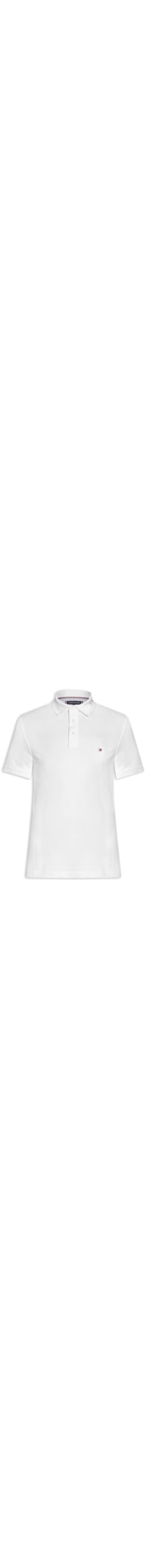 Polo Masculina Slim Fit Im 1985 - Branco