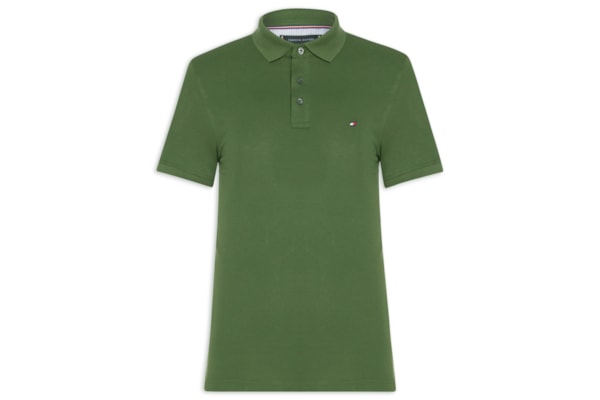 Polo Masculina Slim Fit Im 1985 - Verde