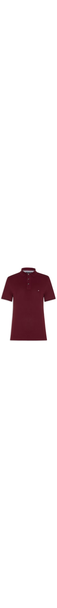 Polo Masculina Slim Fit Im 1985 - Vinho
