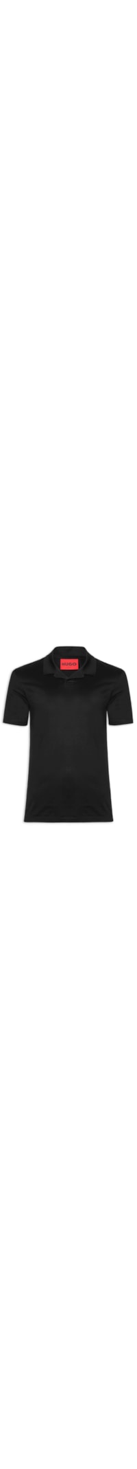 Polo Masculina Slim-Fit Johnny Collar Dimerspolo - Preto