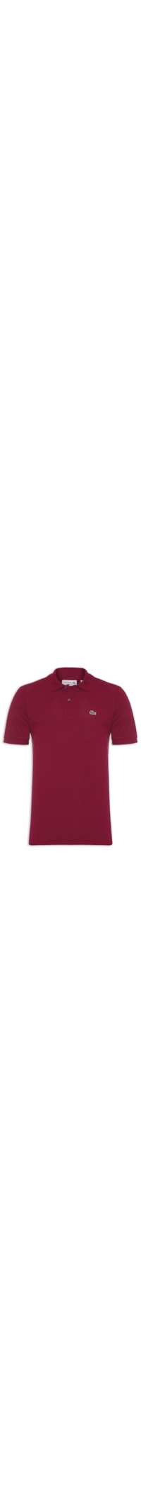 Polo Masculina Slim Fit L.12.12 Em Piquet De Algodão - Azul