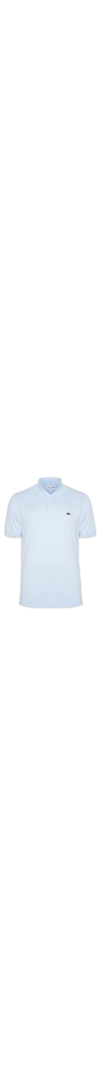 Polo Masculina Slim Fit L.12.12 Em Piquet De Algodão - Azul