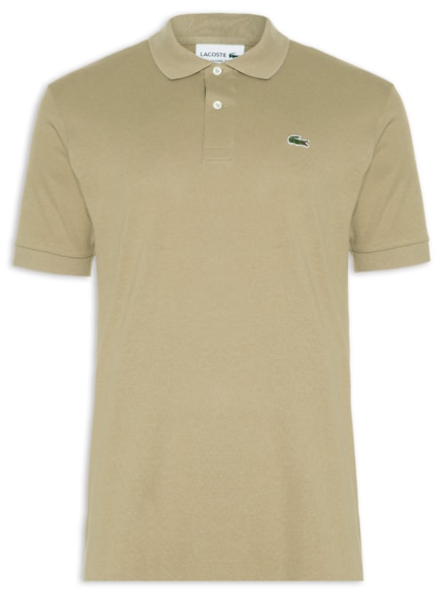 Polo Masculina Slim Fit L.12.12 Em Piquet De Algodão - Azul