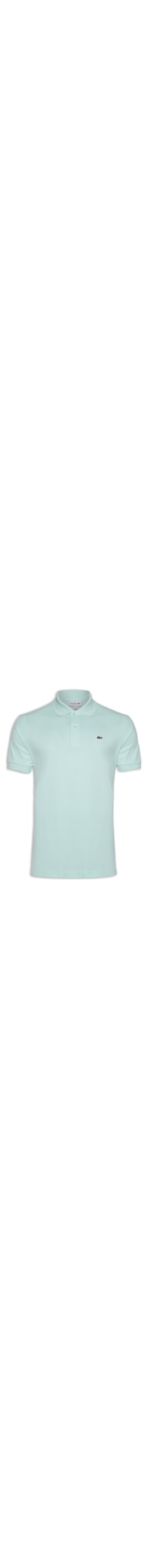 Polo Masculina Slim Fit L.12.12 Em Piquet De Algodão - Azul