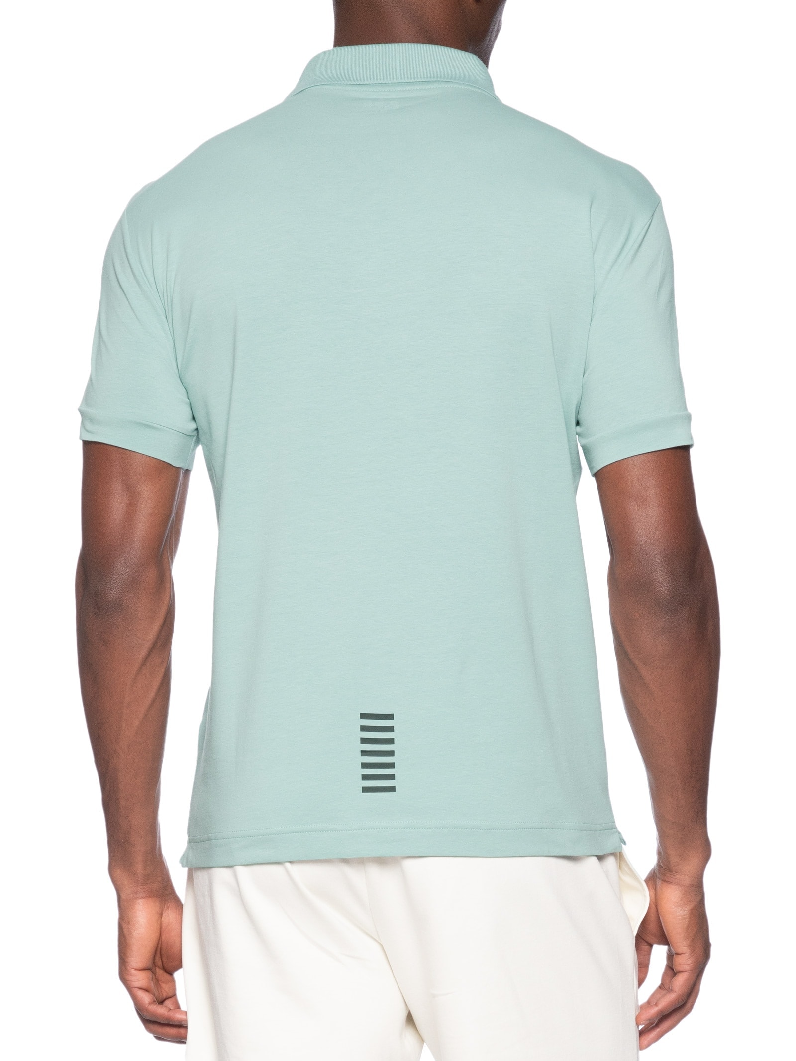 Polo Masculina Slim Fit Train Core Verde Ea7 Emporio Armani