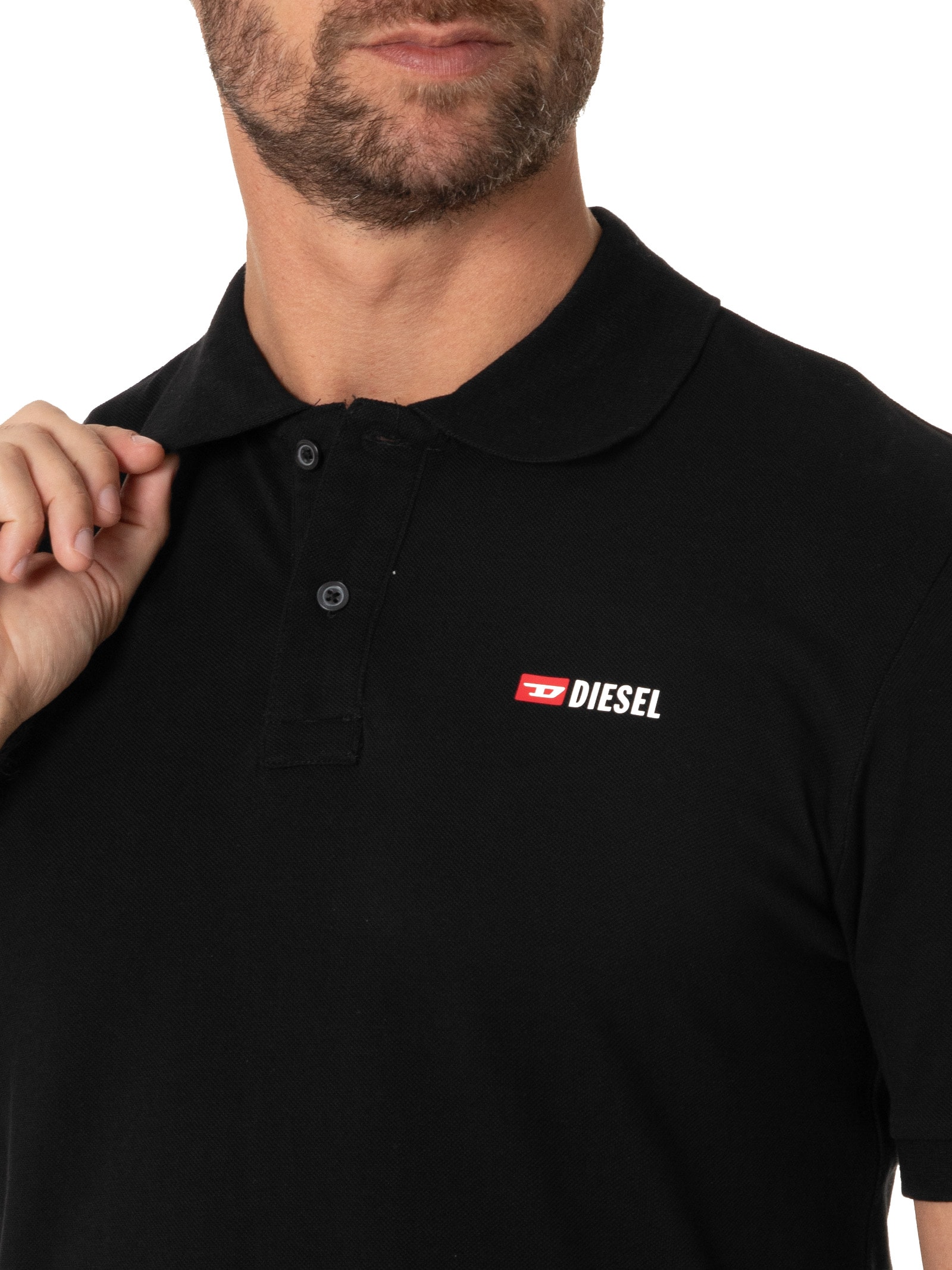 Polo Masculina Smith Div Preto Diesel