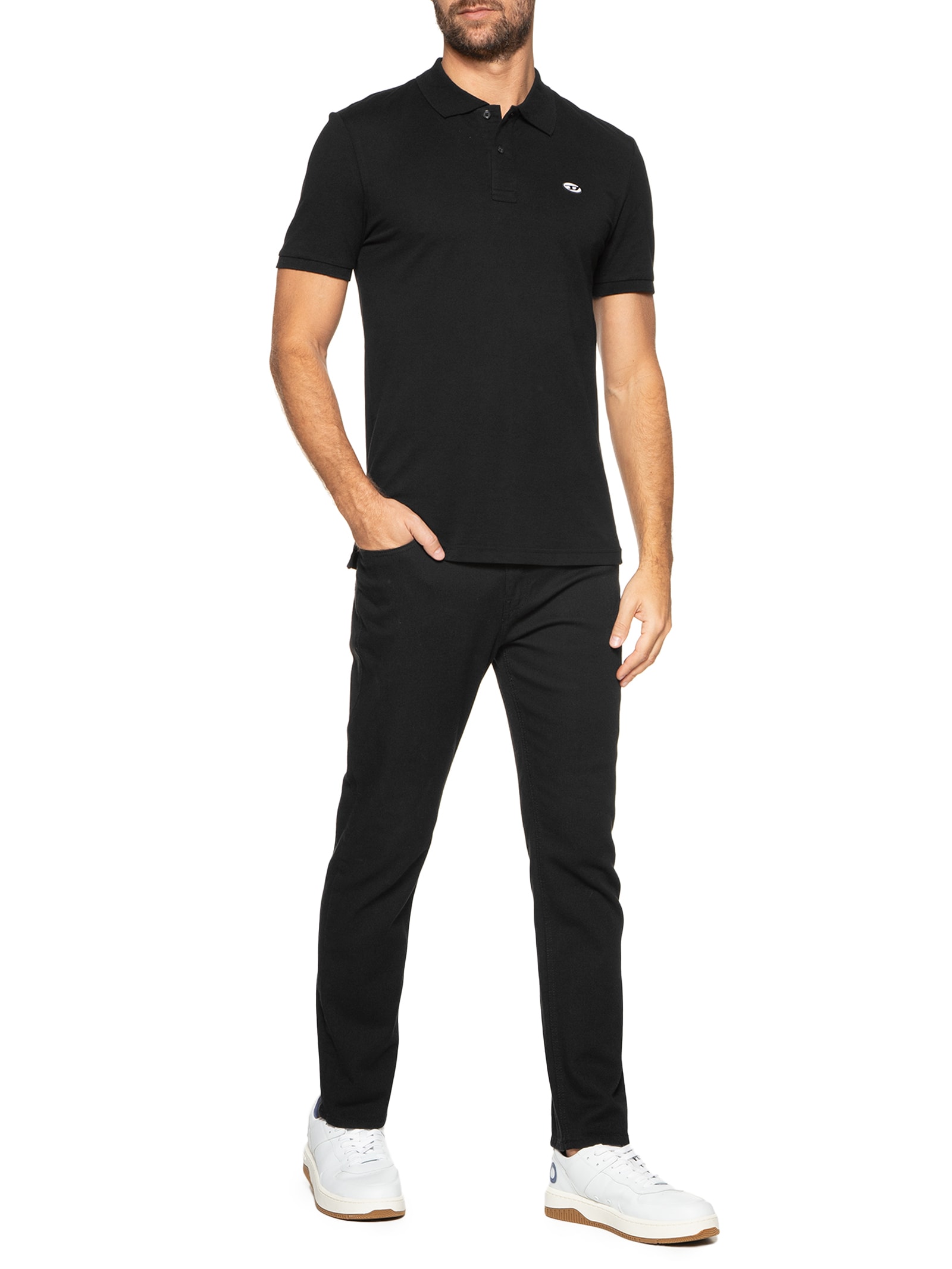 Polo Masculina Smith-Doval Pj Preto Diesel