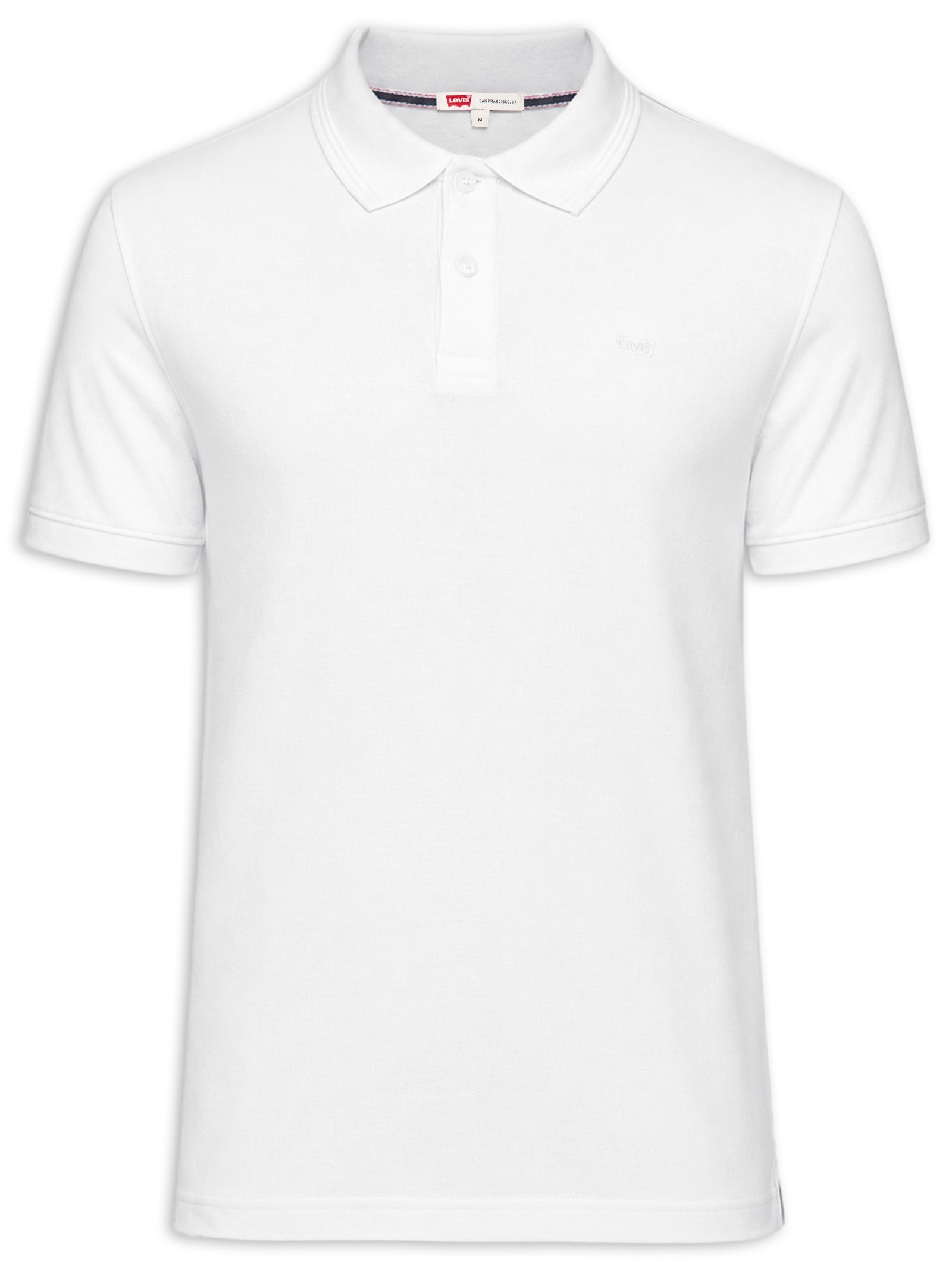 Polo Masculina Standard Fit Original Branco Levi's