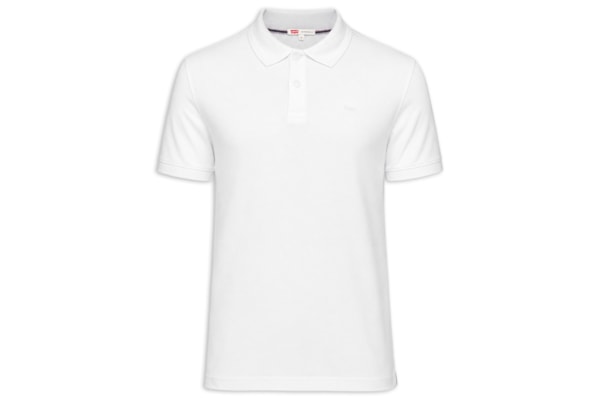 Polo Masculina Standard Fit Original - Branco