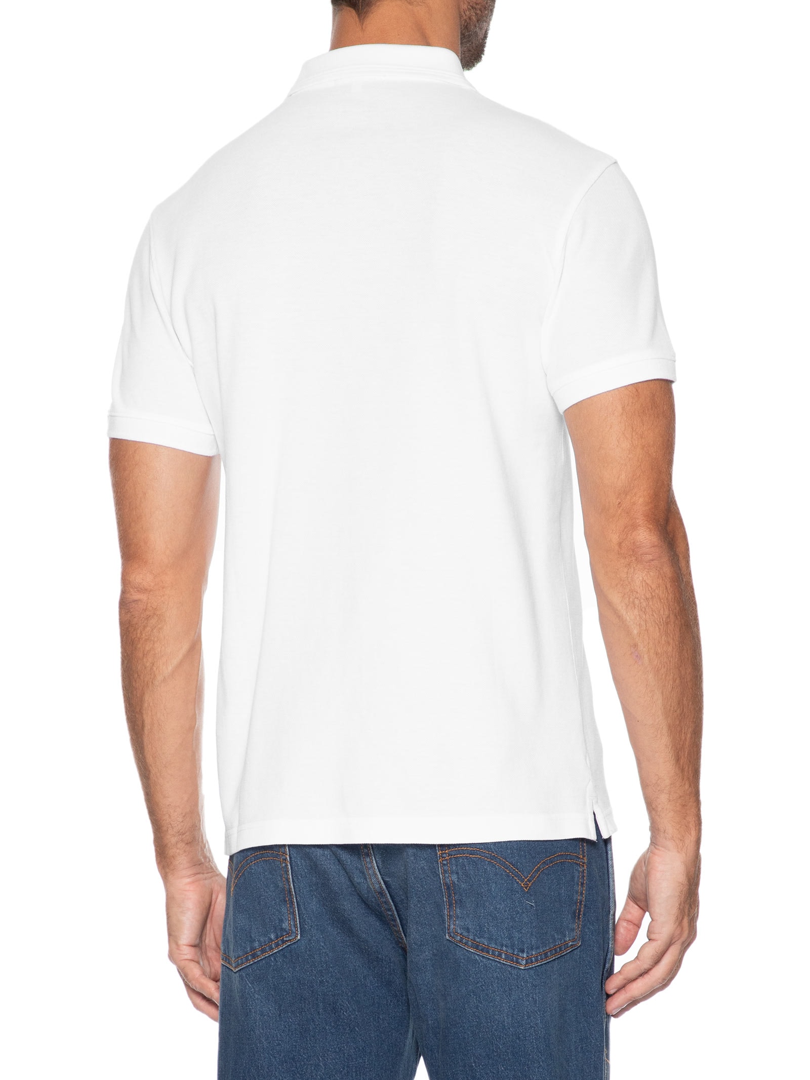 Polo Masculina Standard Fit Original Branco Levi's