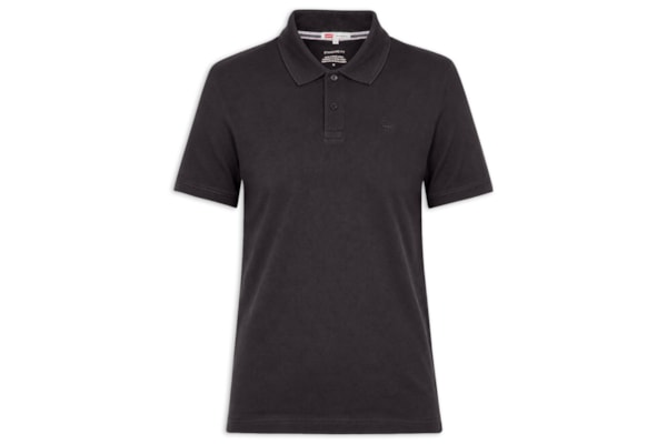 Polo Masculina Standard Fit Original - Preto