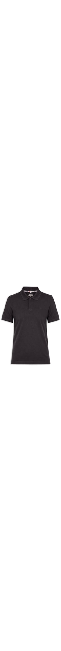 Polo Masculina Standard Fit Original - Preto