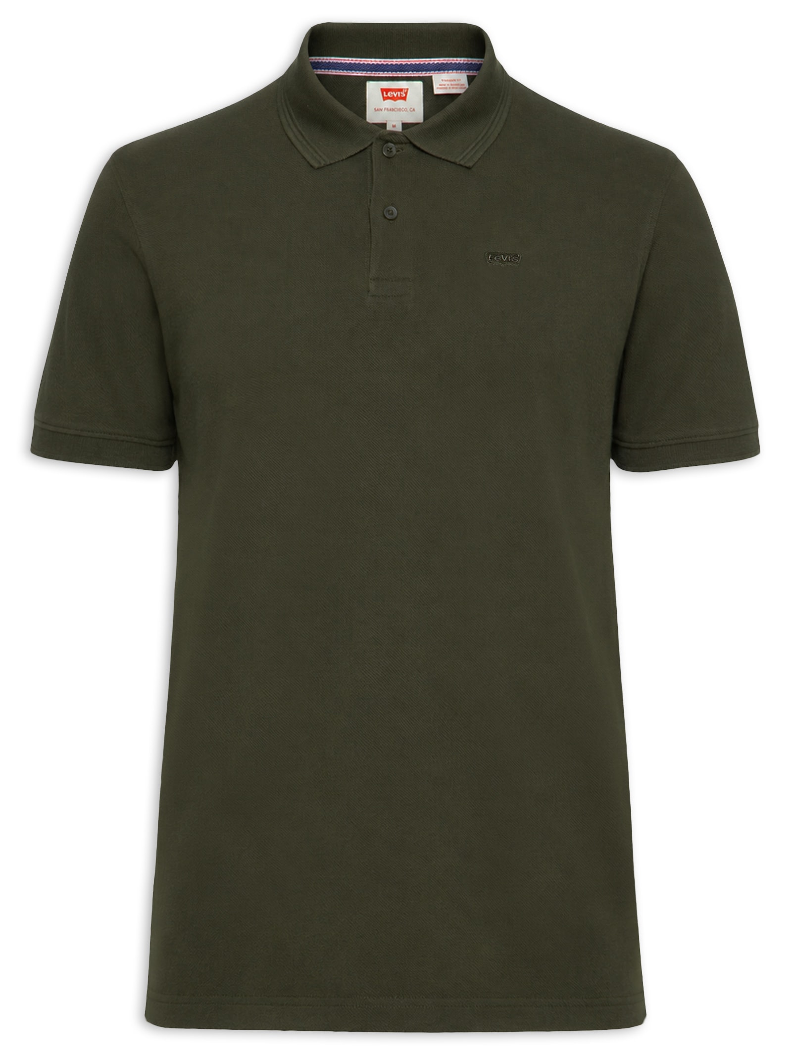 Polo Masculina Standard Fit Original Verde Levi's