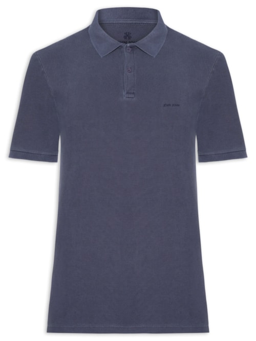 Polo Masculina Stone - Azul