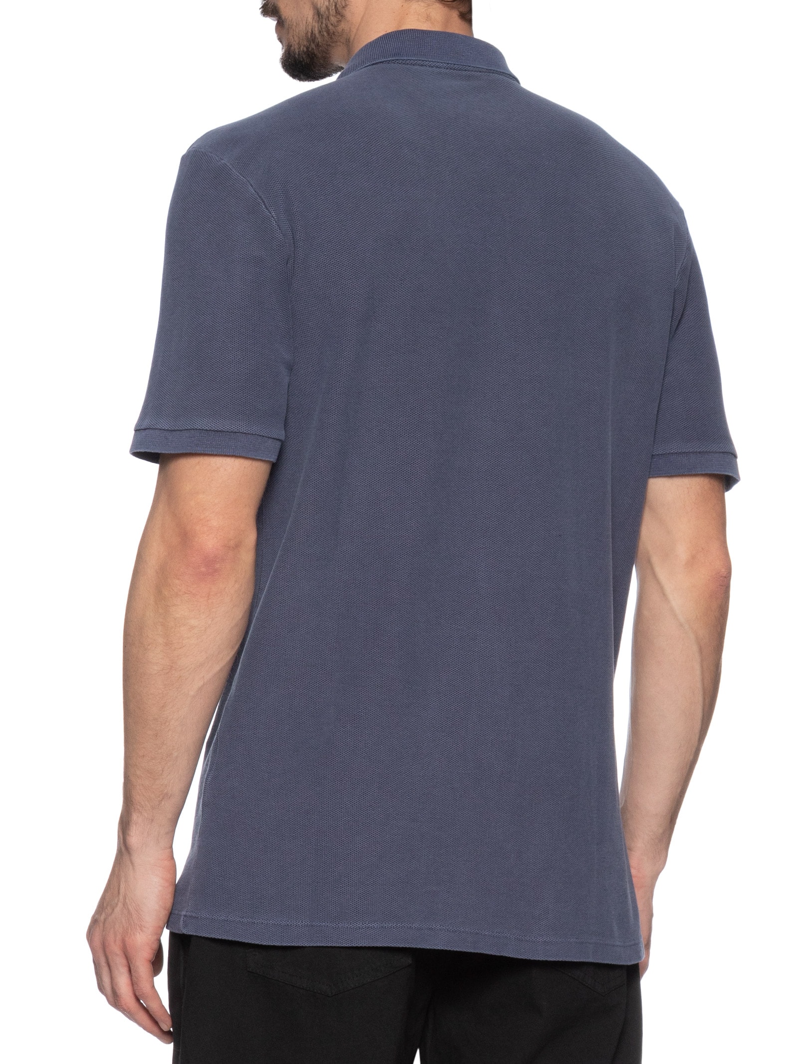 Polo Masculina Stone Azul John John