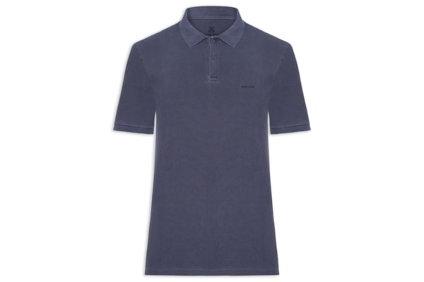 Polo Masculina Stone - Azul