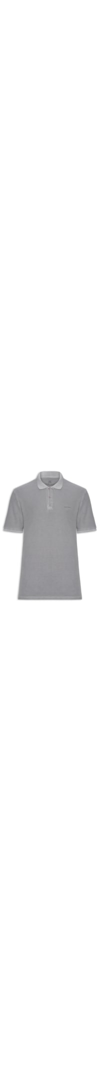Polo Masculina Stone - Cinza