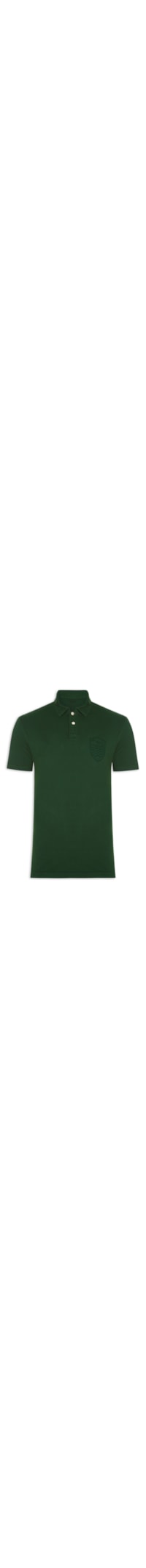 Polo Masculina Stone Manga Curta Colors - Verde