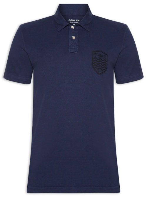 Polo Masculina Stone Mc Colors – Azul