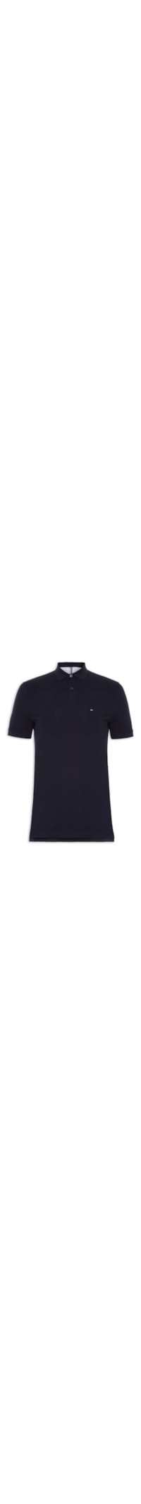 Polo Masculina Stretch Regular Fit - Azul