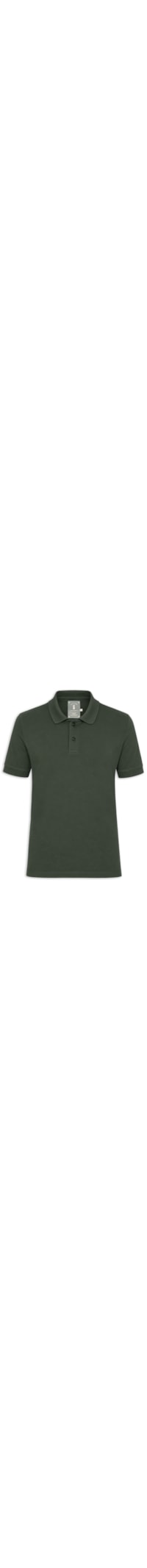 Polo Masculina Suedine Egípcio - Verde