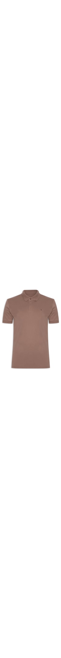 Polo Masculina Suedine Pima - Rosa