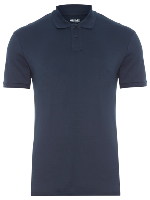 Polo Masculina Supersoft – Azul