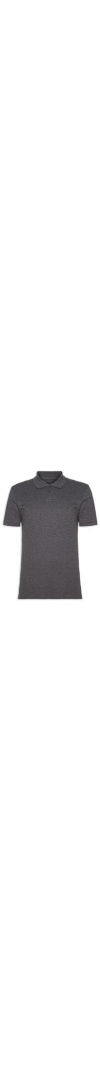 Polo Masculina Supersoft - Cinza